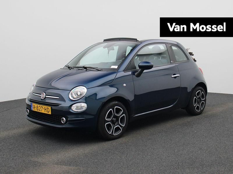 Blauw Gebruikt 2022 Fiat 500C Club Cabriolet | € 13.900 (Goede deal) - Afbeelding 1/4
