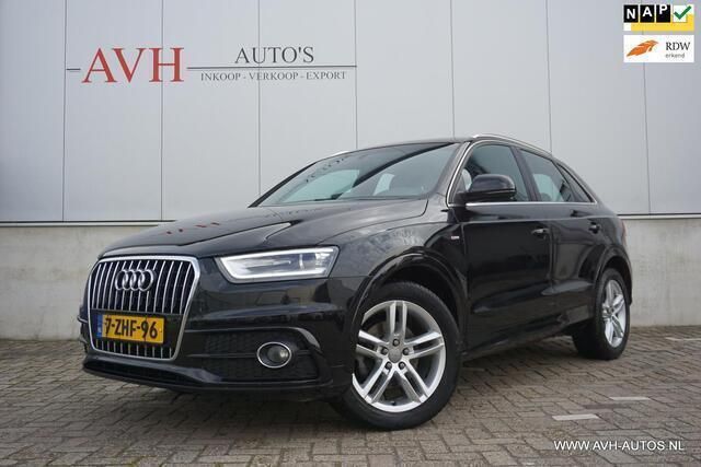 Zwart Gebruikt 2015 Audi Q3 Sport SUV | € 17.950 (Eerlijke prijs) - Afbeelding 1/4