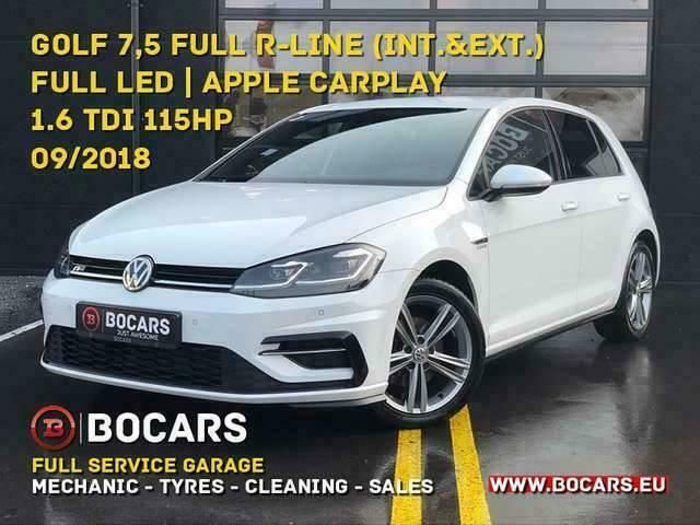 Wit Gebruikt 2018 VW Golf VII R-line Sedan | € 20.990 (Eerlijke prijs) - Afbeelding 1/4
