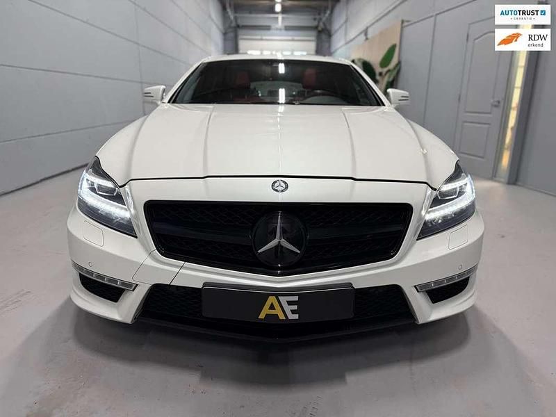 Wit Gebruikt 2015 Mercedes CLS63 AMG Shooting Brake AMG Stationwagen | € 38.250 - Afbeelding 1/4