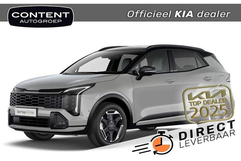 Grijs metallic Nieuw 2025 Kia Sportage SUV | € 50.040 (Iets duurder) - Afbeelding 1/4