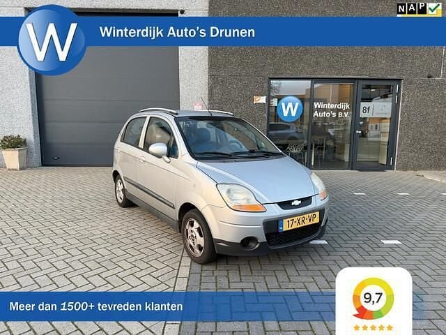 Grijs Gebruikt 2007 Chevrolet Matiz Hatchback | € 1.499 (Eerlijke prijs) - Afbeelding 1/4