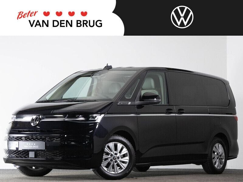 Zwart Gebruikt 2023 VW Multivan Style Van | € 59.195 (Eerlijke prijs) - Afbeelding 1/4