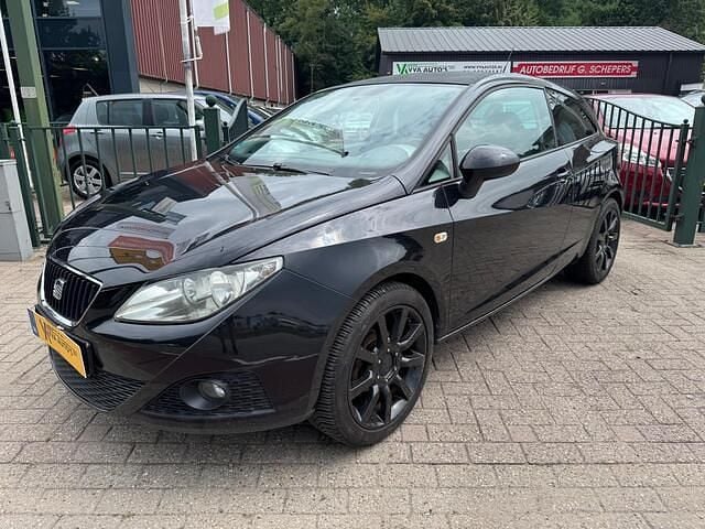 Zwart Gebruikt 2009 Seat Ibiza SC Sport Hatchback | € 4.495 (Eerlijke prijs) - Afbeelding 1/4