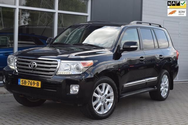 Zwart Gebruikt 2012 Toyota Land Cruiser V8 Executive SUV | € 34.999 (Goede deal) - Afbeelding 1/4