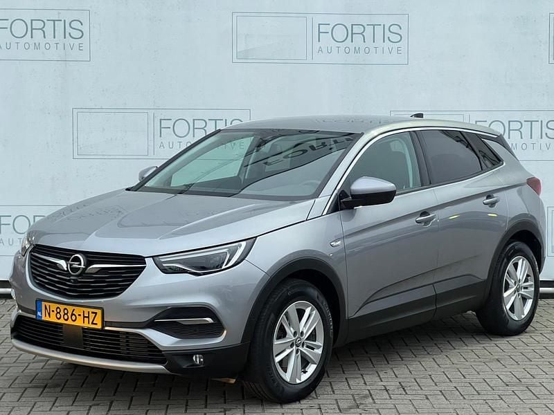 Grijs Gebruikt 2021 Opel Grandland X Business Elegance SUV | € 20.900 (Goede deal) - Afbeelding 1/4