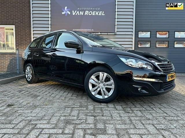Zwart Gebruikt 2015 Peugeot 308 Active Stationwagen | € 6.795 (Goede deal) - Afbeelding 1/4