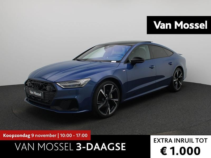 Blauw Gebruikt 2024 Audi A7 Sport Hatchback | € 82.900 - Afbeelding 1/4