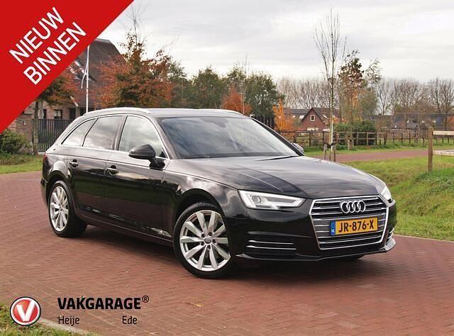 Zwart Gebruikt 2016 Audi A4 Sport Stationwagen | € 12.995 (Super prijs) - Afbeelding 1/4