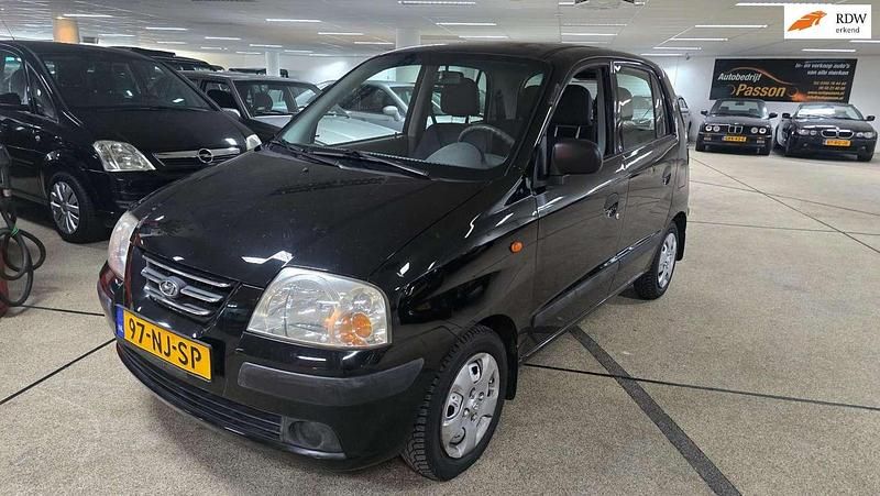 Zwart Gebruikt 2003 Hyundai Atos Active Hatchback | € 1.950 (Eerlijke prijs) - Afbeelding 1/4