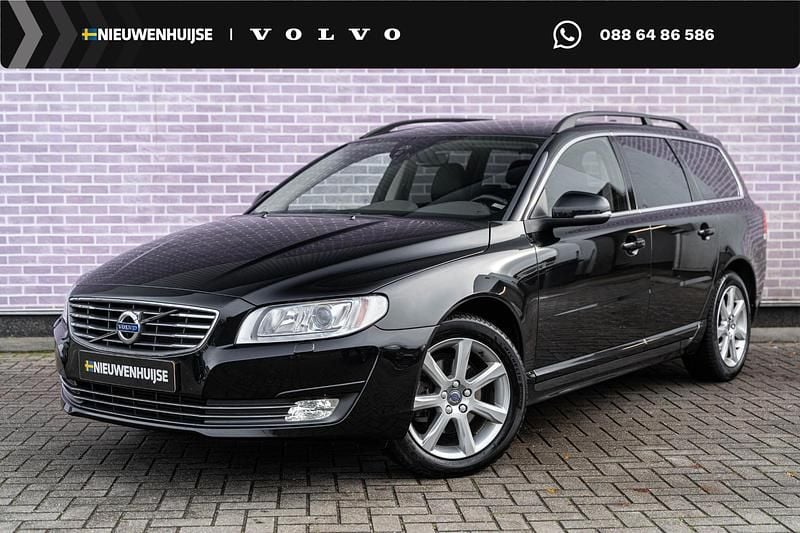 Zwart Gebruikt 2016 Volvo V70 Stationwagen | € 29.694 (Duur) - Afbeelding 1/4