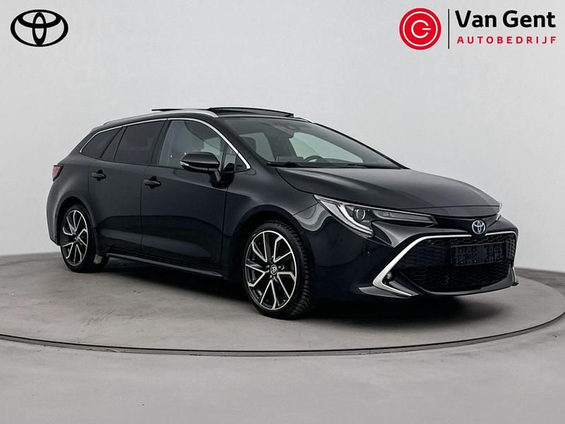 Zwart Gebruikt 2022 Toyota Corolla Executive Stationwagen | € 31.999 (Duur) - Afbeelding 1/4