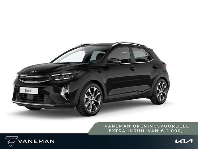 Zwart Nieuw 2025 Kia Stonic SUV | € 27.645 (Eerlijke prijs) - Afbeelding 1/2