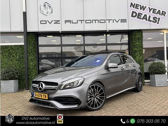 Grijs (metallic) Occasion 2017 Mercedes A45 AMG AMG Hatchback | € 26.950 (Super prijs) - Afbeelding 1/3