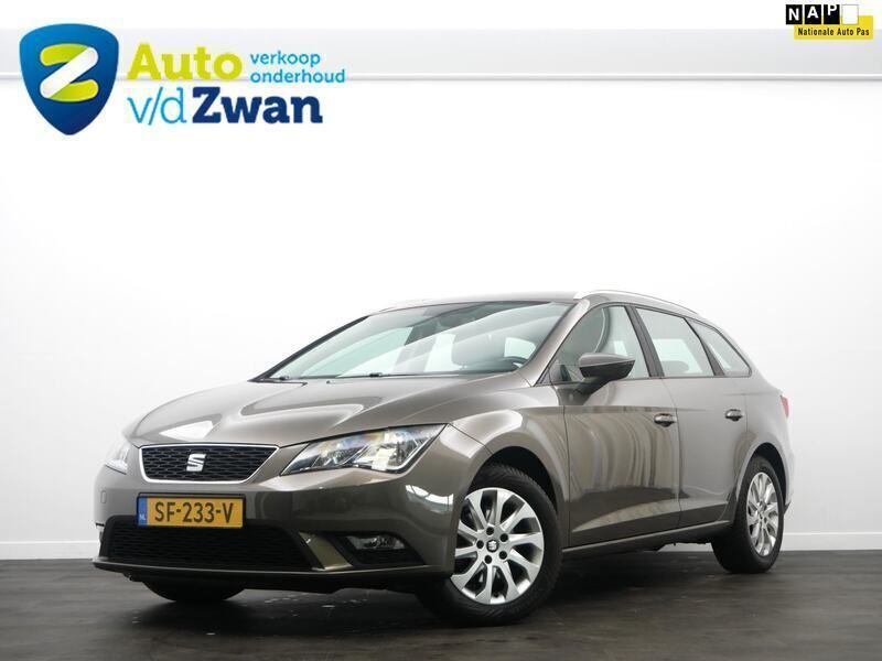 Grijs Gebruikt 2015 Seat Leon Style Stationwagen | € 7.950 (Goede deal) - Afbeelding 1/4