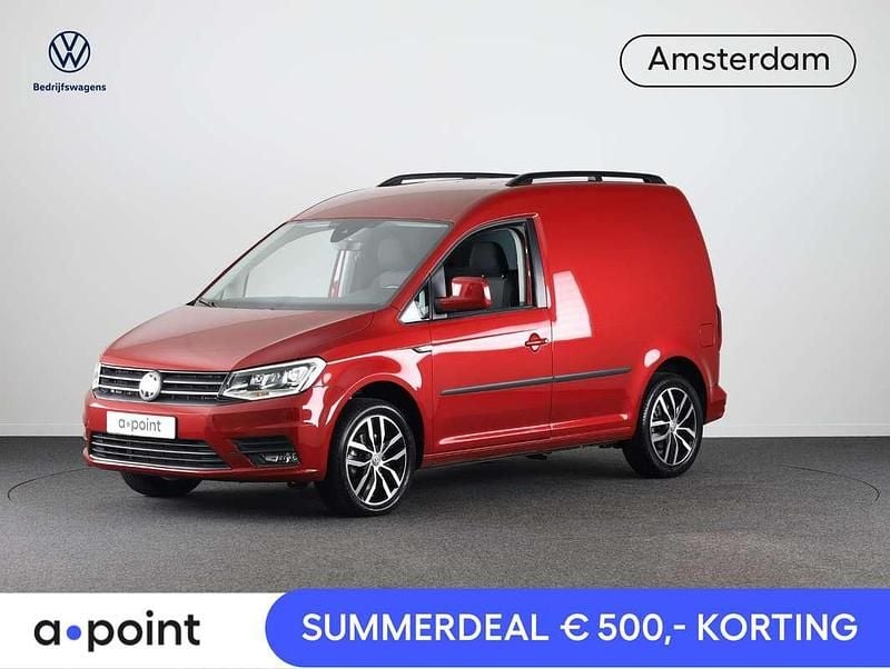 Rood Gebruikt 2020 VW Caddy Edition MPV | € 18.450 (Goede deal) - Afbeelding 1/4