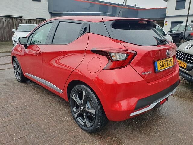 Occasion Nissan Micra Acenta 71 PK (52 kW) 2018 Rood Hatchback