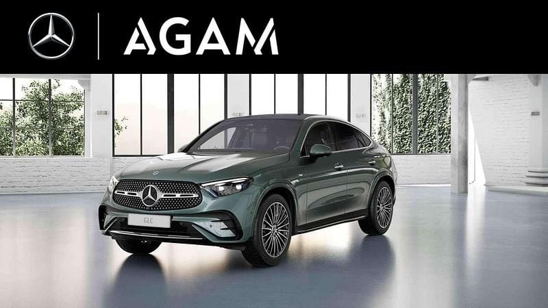 Zilver, metallic lak Nieuw 2025 Mercedes GLC300e Sport Edition Coupé | € 86.700 (Goede deal) - Afbeelding 1/4