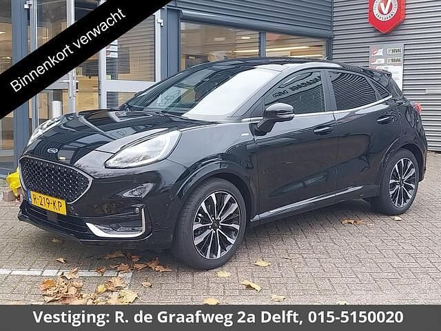 Zwart Gebruikt 2022 Ford Puma ST-Line SUV | € 22.400 (Iets duurder) - Afbeelding 1/3