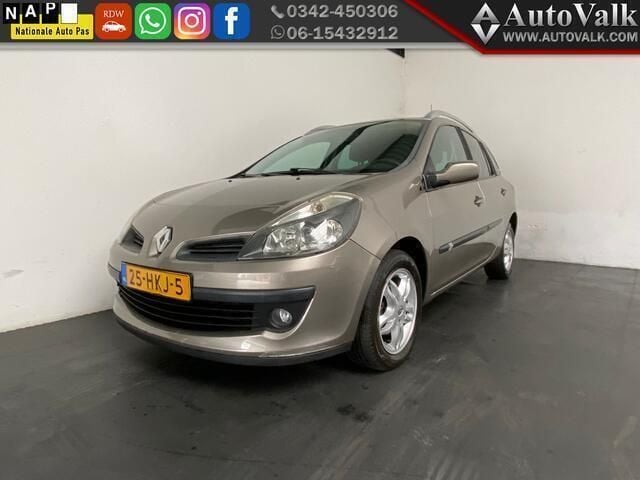 Beige Gebruikt 2008 Renault Clio GrandTour Dynamique Stationwagen | € 1.449 (Eerlijke prijs) - Afbeelding 1/4