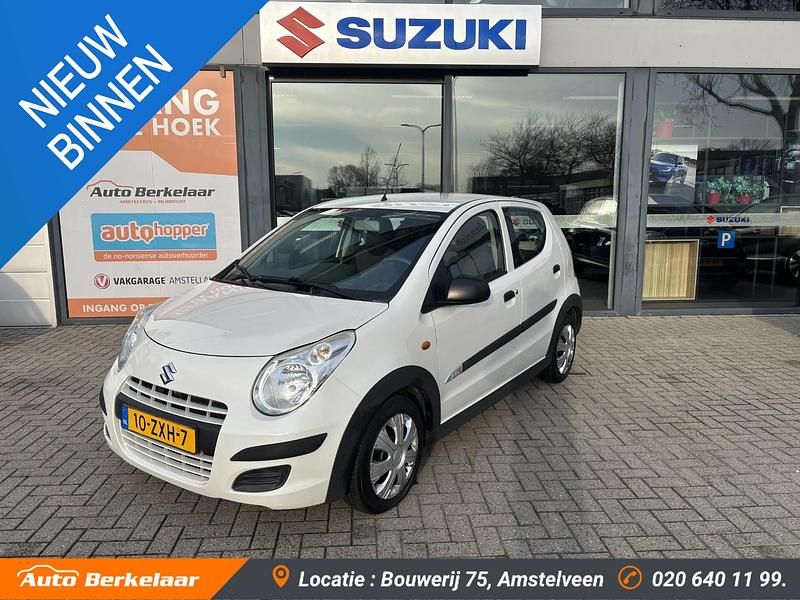 Wit Occasion 2013 Suzuki Alto Comfort Hatchback | € 6.340 (Duur) - Afbeelding 1/4