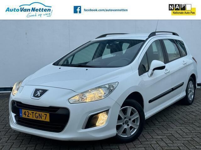 Wit Gebruikt 2012 Peugeot 308 Stationwagen | € 2.999 (Eerlijke prijs) - Afbeelding 1/4