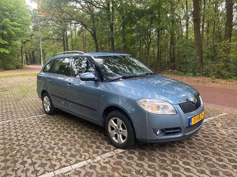 Occasion Skoda Fabia Elegance 105 PK (77 kW) 2008 Blauw Hatchback