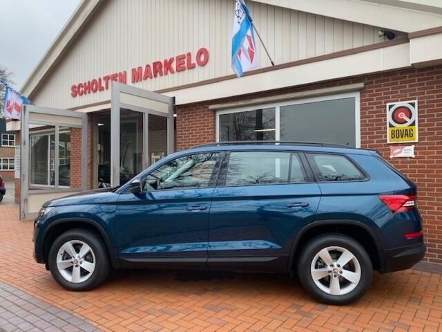 Blauw Gebruikt 2021 Skoda Kodiaq Ambition SUV | € 35.500 (Eerlijke prijs) - Afbeelding 1/4