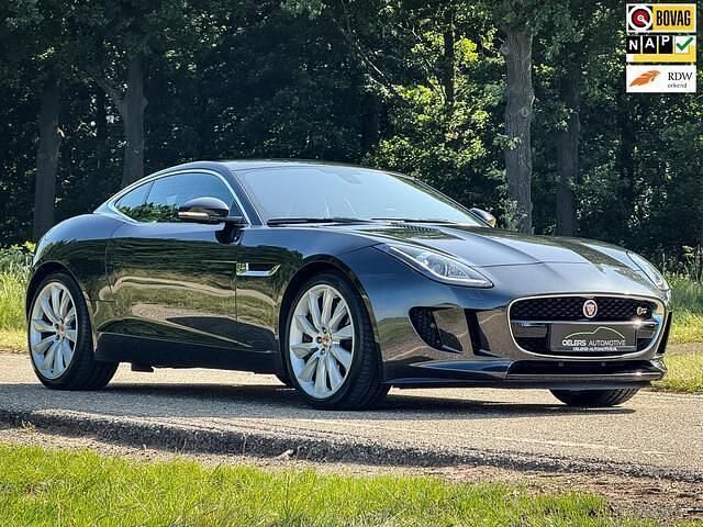 Grijs Gebruikt 2014 Jaguar F-Type S Coupé | € 38.750 (Eerlijke prijs) - Afbeelding 1/4