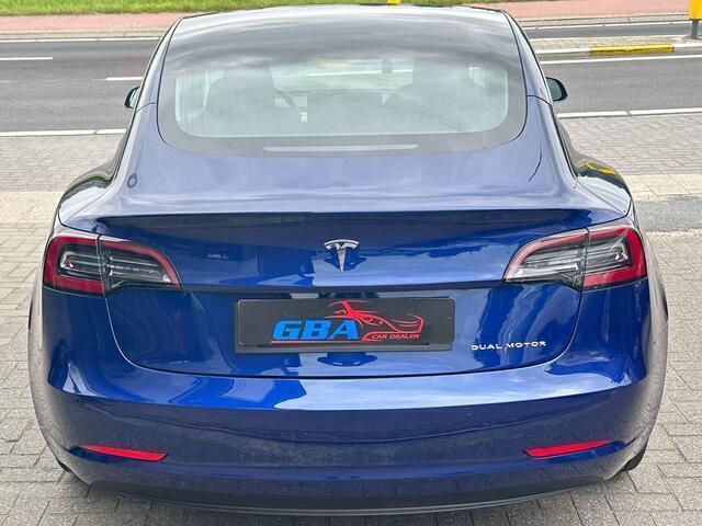 Occasion Tesla Model 3 Long Range RWD 366 kW (498 PK) 2019 Blauw Sedan