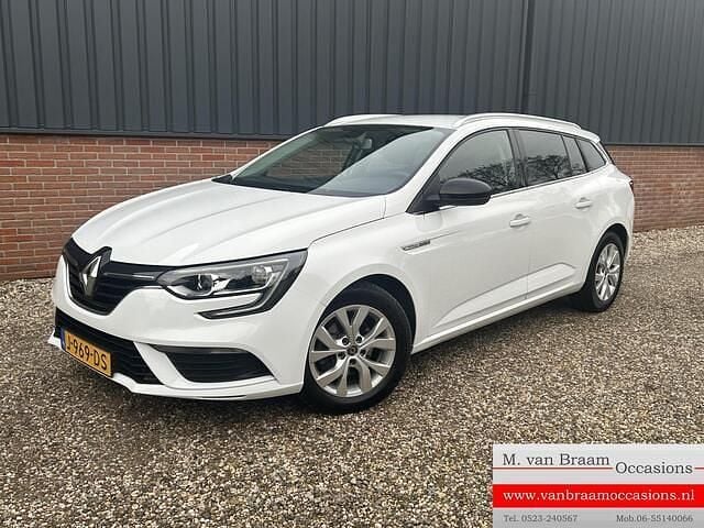 Occasion Renault Mégane GrandTour LIMITED 116 PK (85 kW) 2020 Wit Stationwagen