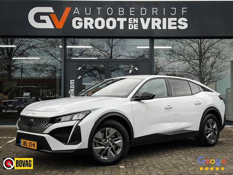 Wit Occasion 2024 Peugeot 408 Allure Sedan | € 23.895 (Goede deal) - Afbeelding 1/4