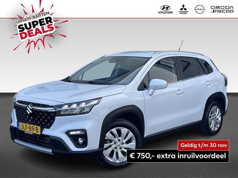 Wit Gebruikt 2022 Suzuki SX4 S-Cross SUV | € 21.930 - Afbeelding 1/4