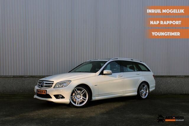 Wit Gebruikt 2009 Mercedes C280 Avantgarde Stationwagen | € 10.900 (Super prijs) - Afbeelding 1/4