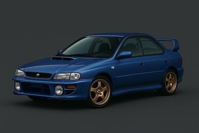 Blauw Gebruikt 1998 Subaru Impreza GT Sedan | € 25.950 - Afbeelding 1/4