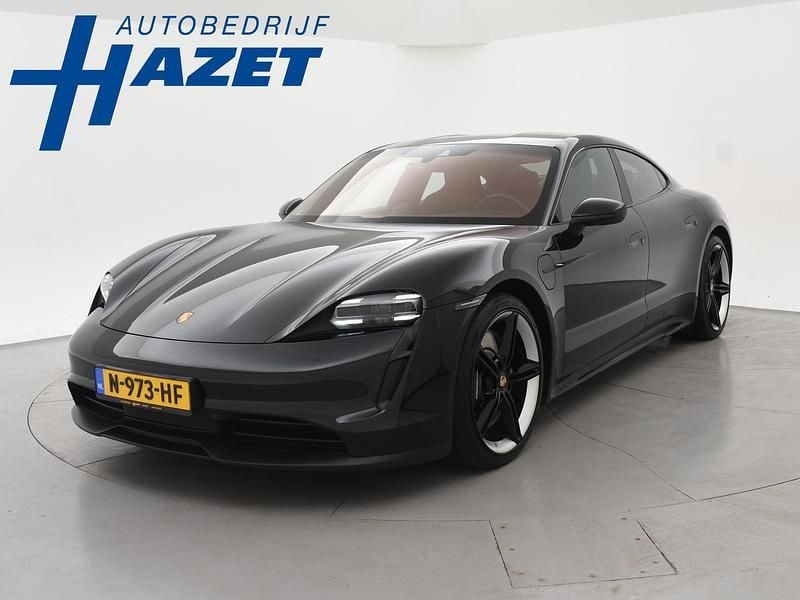 Zwart Occasion 2021 Porsche Taycan 4S Performance Package Sedan | € 58.950 (Eerlijke prijs) - Afbeelding 1/4