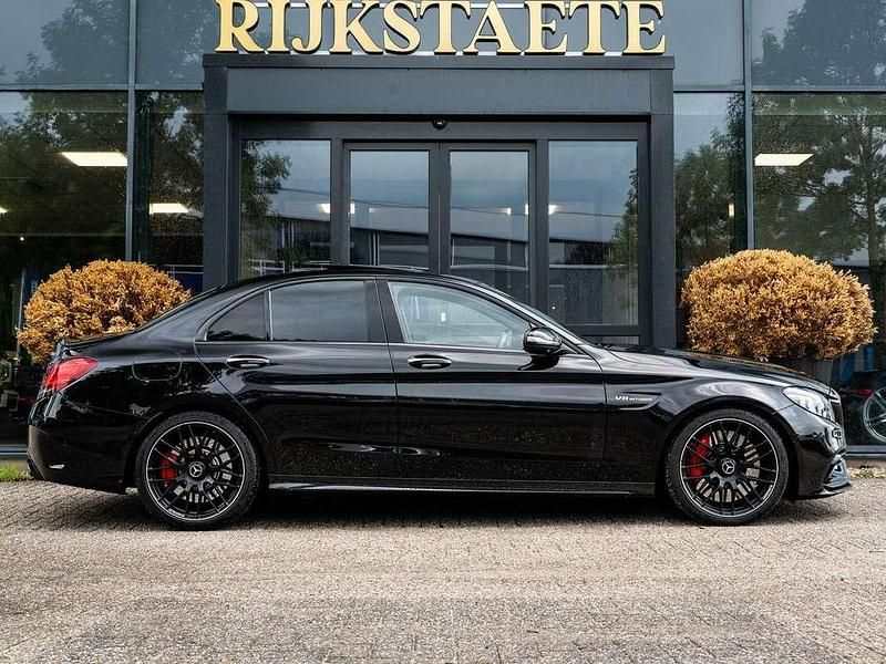 Occasion Mercedes C63S AMG AMG 510 PK (375 kW) 2019 Zwart, metallic lak Sedan