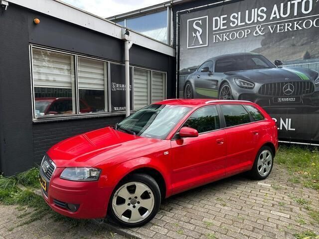 Occasion Audi A3 Sportback Ambition 102 PK (75 kW) 2007 Rood Hatchback