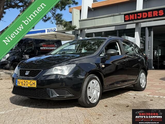 Zwart Gebruikt 2012 Seat Ibiza ST Reference Stationwagen | € 4.750 (Eerlijke prijs) - Afbeelding 1/4