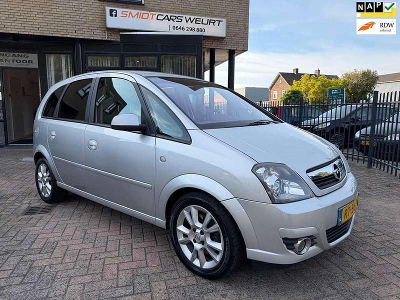 Grijs Gebruikt 2010 Opel Meriva Cosmo MPV | € 1.950 (Goede deal) - Afbeelding 1/4