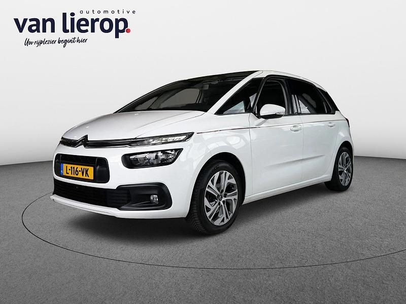 Wit Occasion 2018 Citroën C4 Picasso PureTech MPV | € 9.995 (Eerlijke prijs) - Afbeelding 1/3