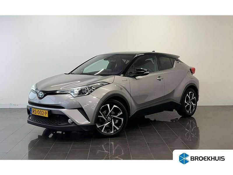 Grijs Gebruikt 2017 Toyota C-HR SUV | € 17.500 (Eerlijke prijs) - Afbeelding 1/4