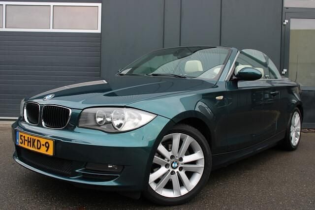 Occasion BMW 118 Cabriolet Executive 143 PK (105 kW) 2009 Groen (metallic) Cabriolet