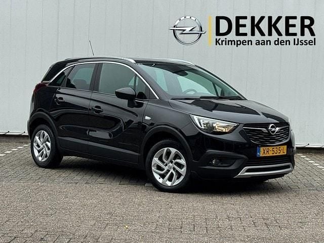 Zwart Gebruikt 2019 Opel Crossland Innovation SUV | € 14.950 (Eerlijke prijs) - Afbeelding 1/4