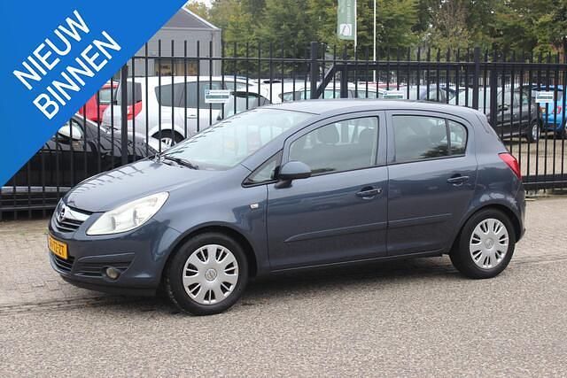 Grijs Gebruikt 2007 Opel Corsa Enjoy Hatchback | € 1.750 (Super prijs) - Afbeelding 1/4