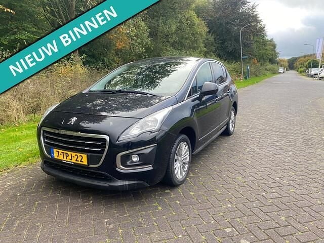 Zwart Gebruikt 2014 Peugeot 3008 Style MPV | € 5.999 (Eerlijke prijs) - Afbeelding 1/4