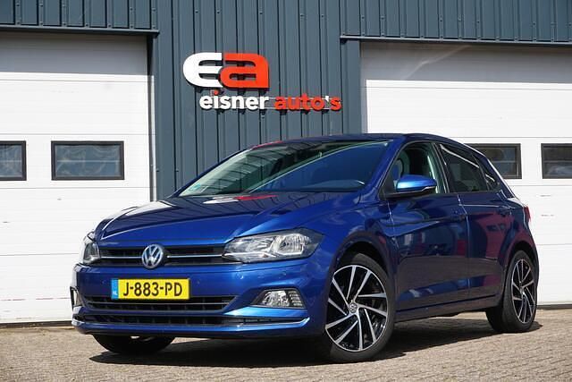 Blauw Gebruikt 2020 VW Polo Highline Hatchback | € 9.999 (Goede deal) - Afbeelding 1/4