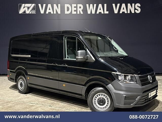 Zwart Occasion 2021 VW Crafter Van | € 26.750 (Eerlijke prijs) - Afbeelding 1/4