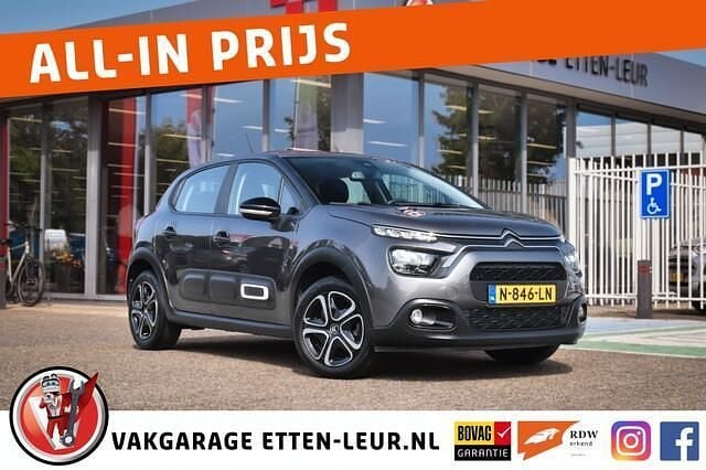 Grijs Gebruikt 2021 Citroën C3 Feel Hatchback | € 13.785 (Eerlijke prijs) - Afbeelding 1/4