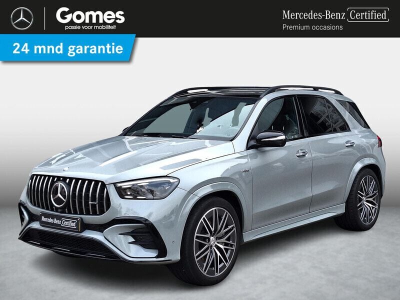 Grijs, metallic lak Gebruikt 2024 Mercedes GLE53 AMG AMG SUV | € 139.950 - Afbeelding 1/4